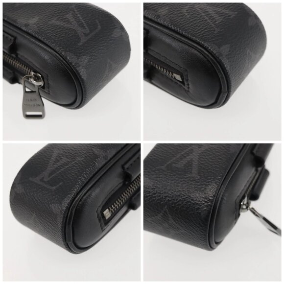 LOUIS VUITTON Monogram Eclipse Set Golf Andrews Bag Charm GI0344 LV Auth 145349 - Picture 15 of 15